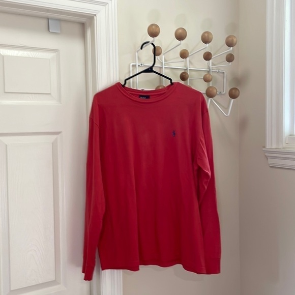 Ralph Lauren - Long Sleeve Shirt - Salmon - M - Picture 1 of 12